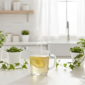 Infusión Detox de Cola de Caballo y Limón